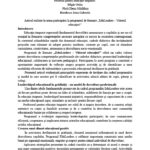Articol diseminare Leadership educațional și inovare pedagogică- experiențe și perspective în urma participării la programul de formare „EduLeaders – Viitorul educației!”